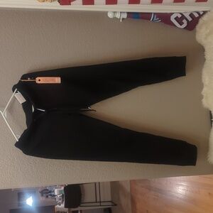 Black sweat pants size L